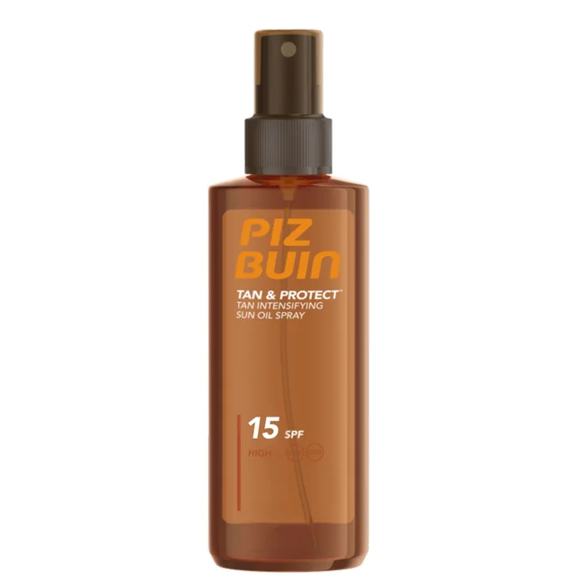 Piz Buin Tan & Protect Tan Intensifying Sun Oil Spray - Medium SPF15 150ml