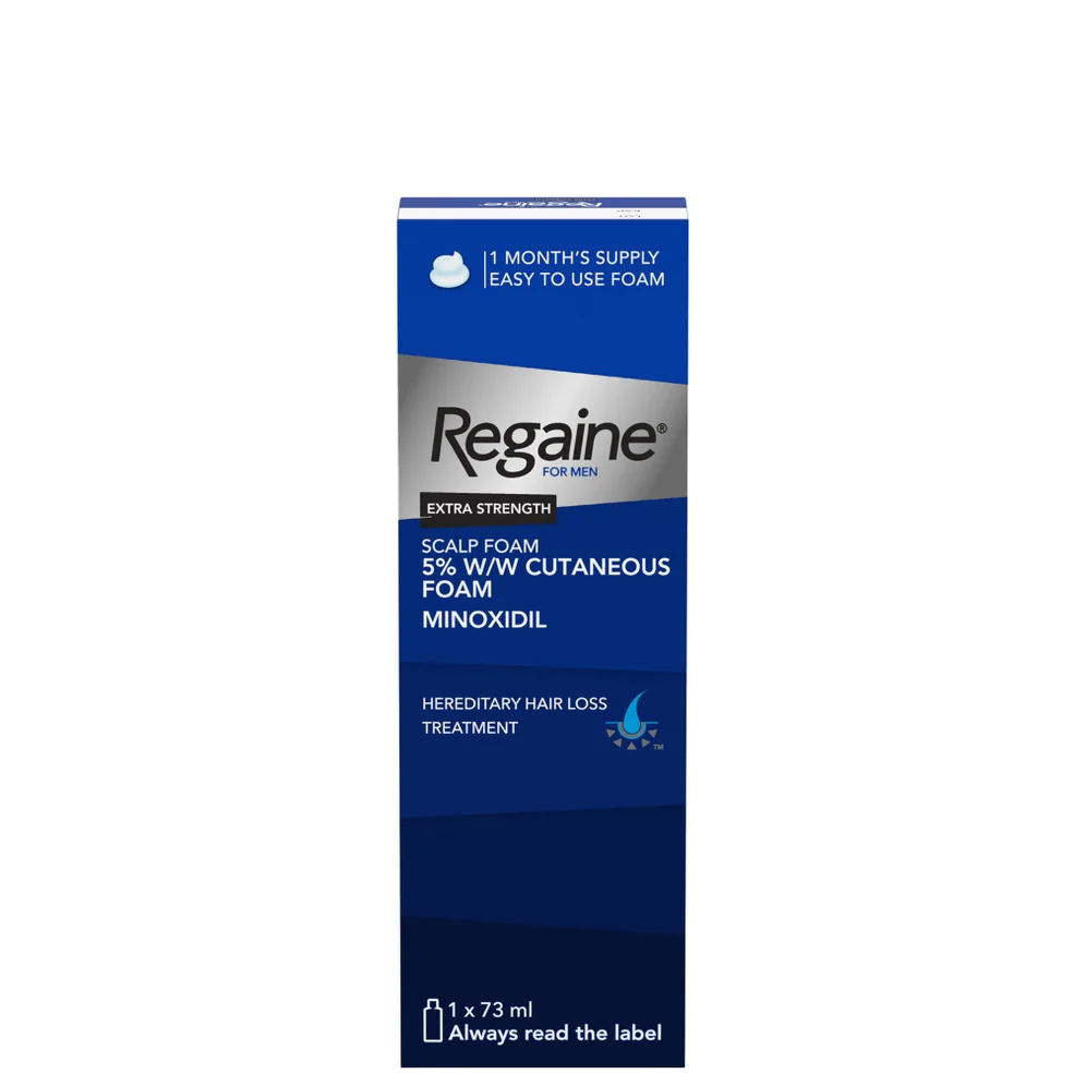 Regaine Men's Extra Strength Hair Loss and Hair Regrowth Scalp Foam Treatment 73ml Image 1