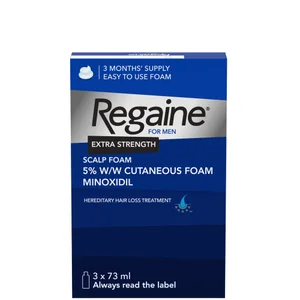Regaine Men's Extra Strength Hair Loss and Hair Regrowth Scalp Foam Treatment 3 x 73ml - undefined undefined