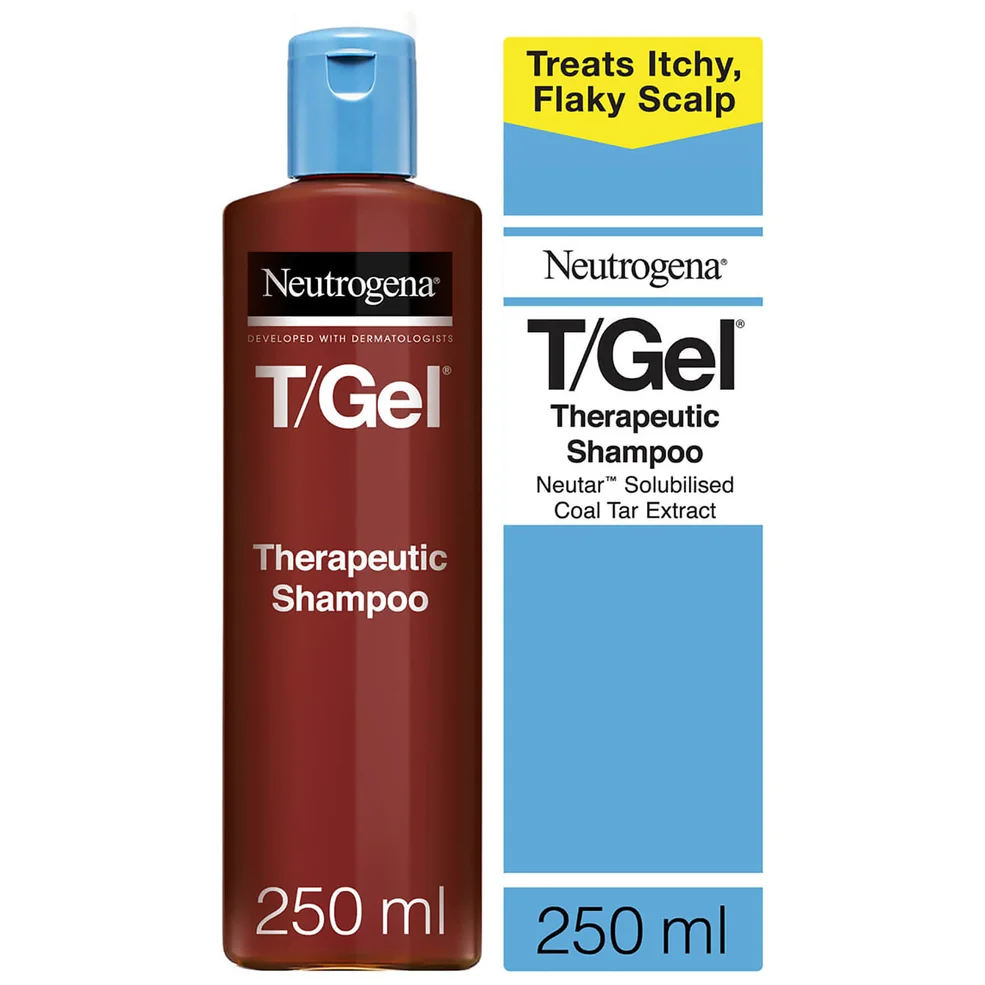 Neutrogena T/Gel Therapeutic Shampoo Treatment for Scalp Psoriasis and Dandruff 250ml Image 1
