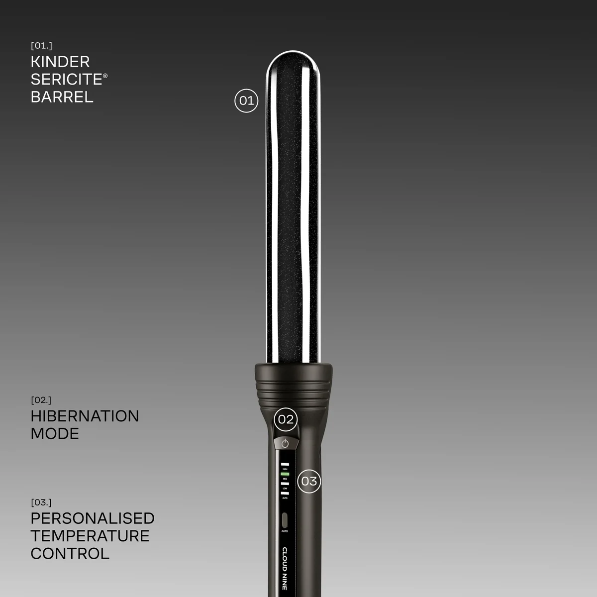 CLOUD NINE The Curling Wand LOOKFANTASTIC