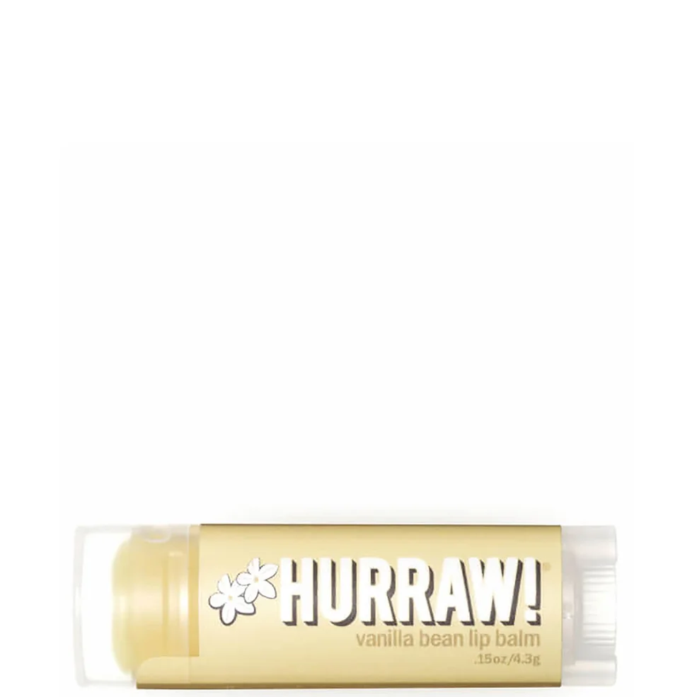 Hurraw! Vanilla Bean Lip Balm 4.3g Image 1