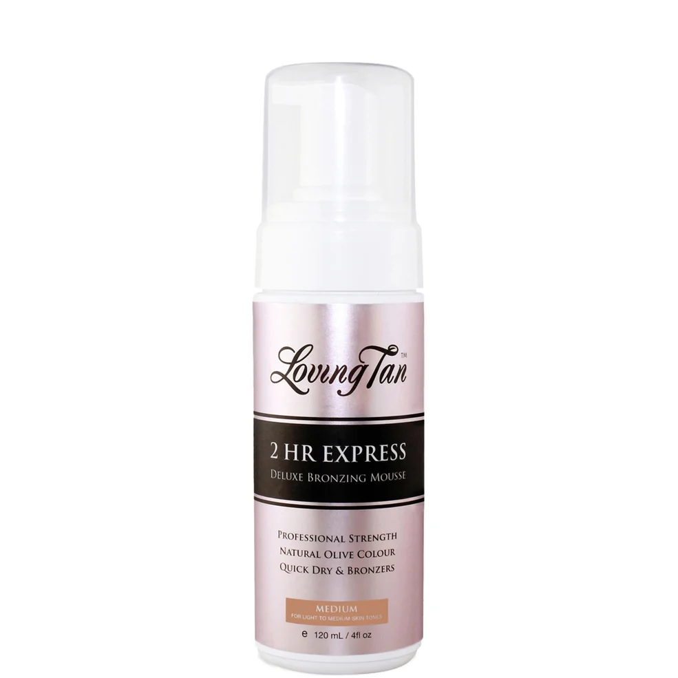 Loving Tan 2 HR Express Mousse 120ml - Medium Image 1