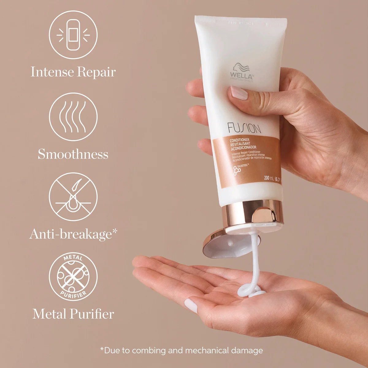 Wella Fusion Intense Repair Conditioner - Planet Beauty