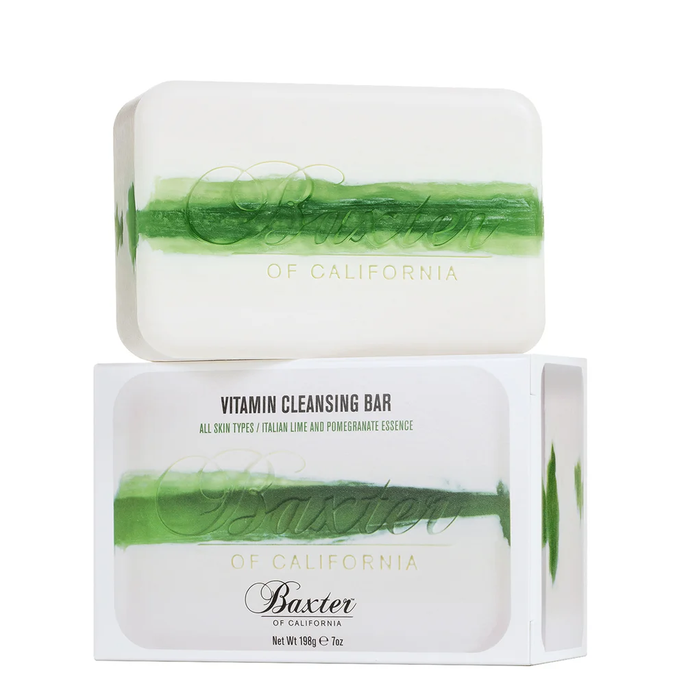 Baxter of California Vita Cleansing Bar Italian Lime and Pomeg 198g Image 1