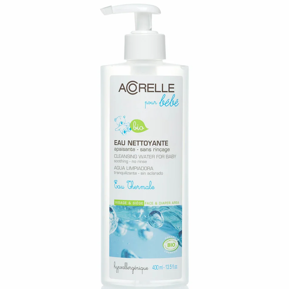 Acorelle Organic Baby No Rinse Cleansing Water 400ml Image 1