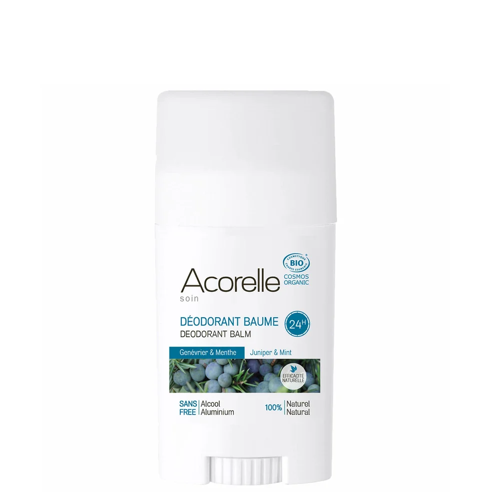 Acorelle Organic Juniper and Mint Deodorant Balm 40g Image 1