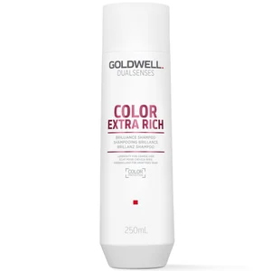 Goldwell Dualsenses Color Extra Rich Brilliance Shampoo, Anti-Colour Fading For Thick, Coarse Hair 250ml - Size 250ml