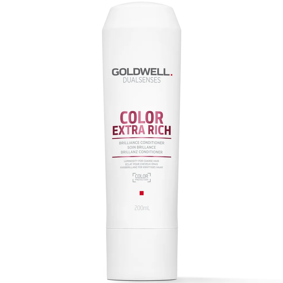 Goldwell Dualsenses Color Extra Rich Brilliance Conditioner, Anti-Colour Fading For Thick, Coarse Hair 200ml Image 1