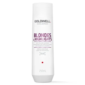 Goldwell Dualsenses Blonde And Highlights Anti-Yellow Shampoo, For Luminosity & Neutralising Unwanted Yellow Tones 250ml - Size 250ml