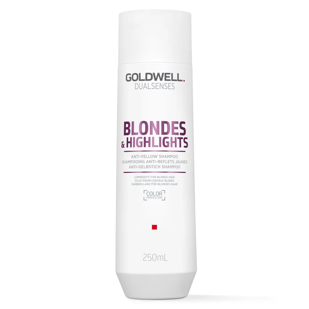Goldwell Dualsenses Blonde And Highlights Anti-Yellow Shampoo, For Luminosity & Neutralising Unwanted Yellow Tones 250ml Image 1