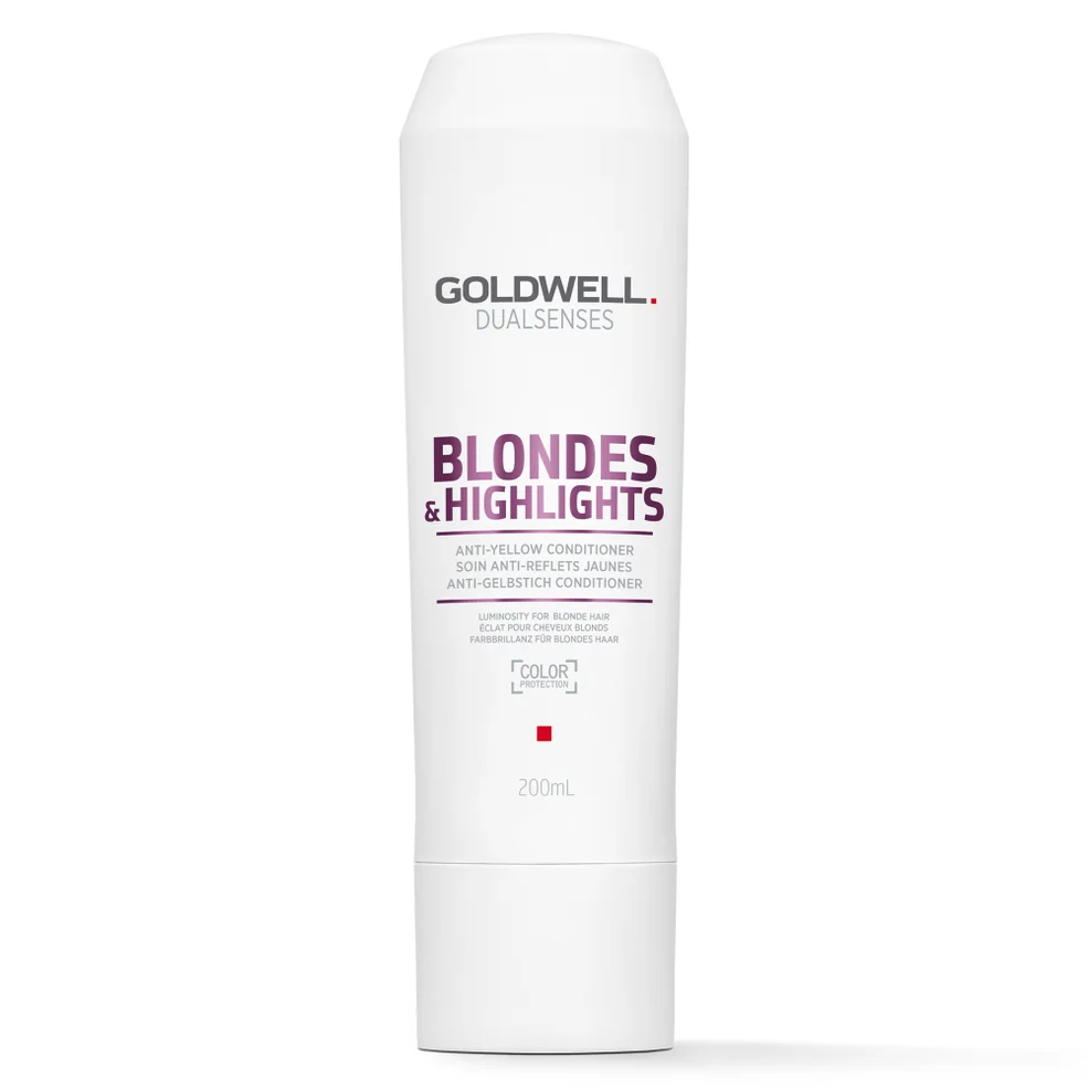 Goldwell Dualsenses Blonde And Highlights Anti-Yellow Conditioner, For Luminosity & Neutralising Unwanted Yellow Tones 200ml Image 1