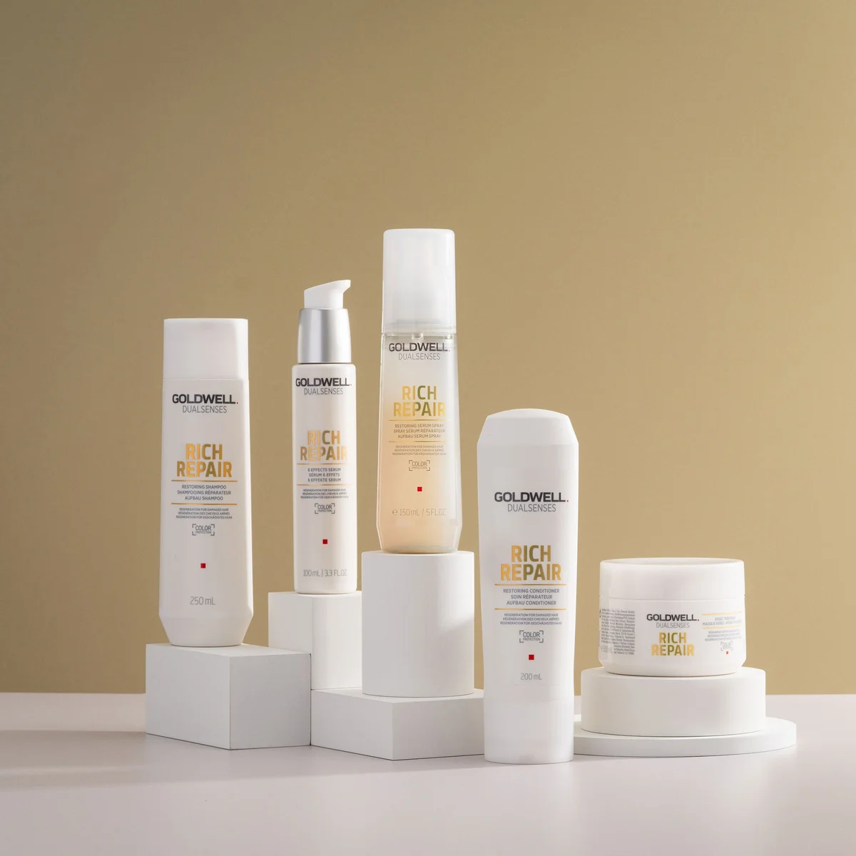 Goldwell Dualsenses Rich Repair Restoring 60Sec Treatment Mask 200ml For  Dry To Severely Damaged Hair | LOOKFANTASTIC