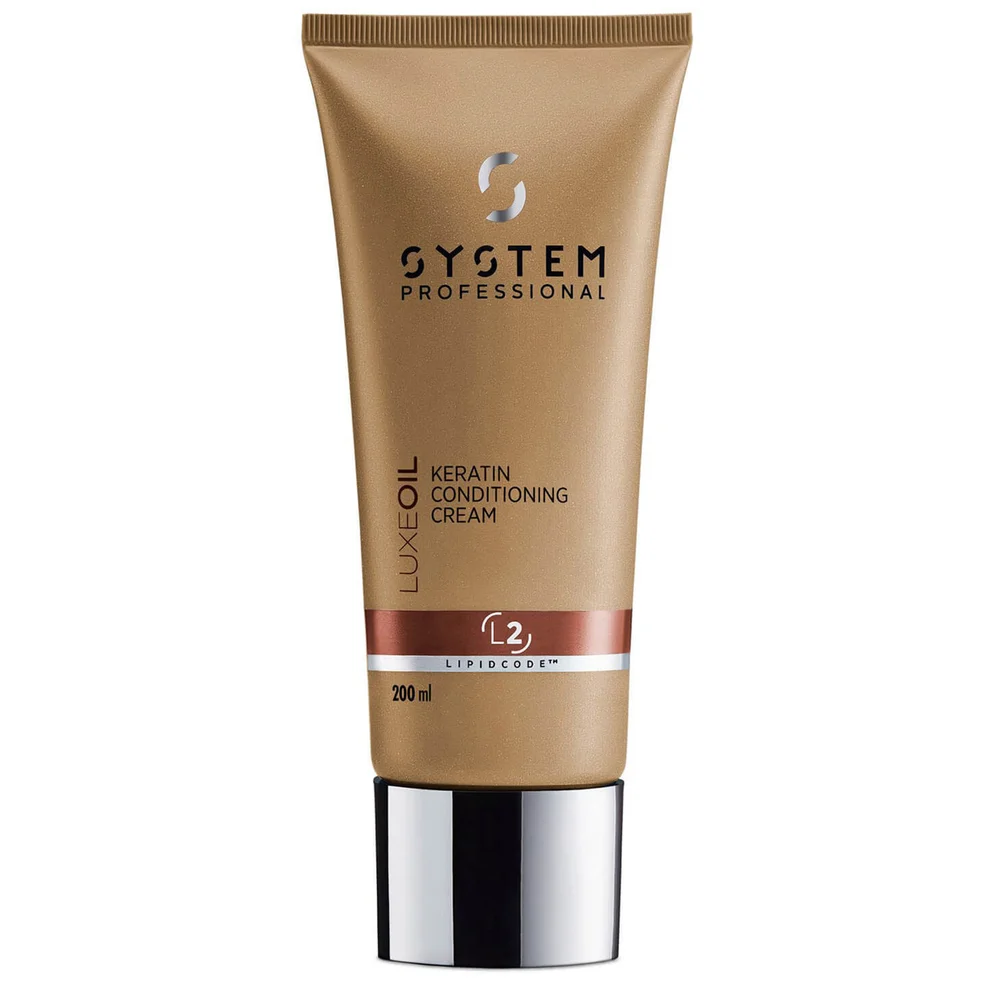 System Professional LuxeOil Keratin Conditioning Cream 200ml Image 1