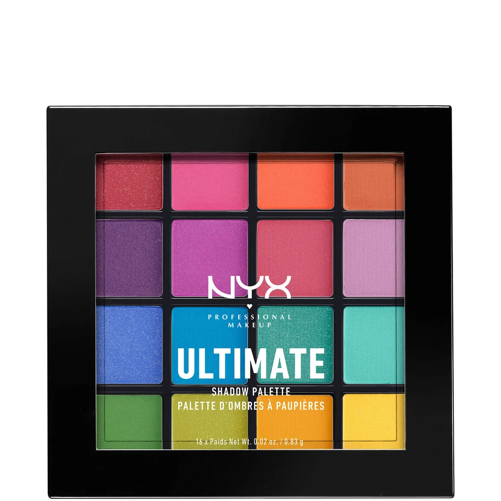 NYX Professional Makeup Ultimate Shadow Palette - Brights Image 1