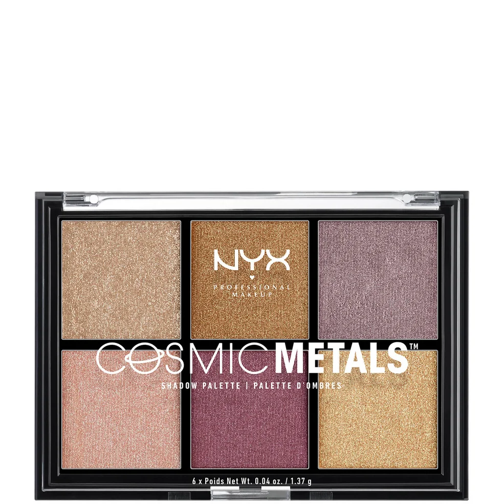 NYX Professional Makeup Cosmic Metal Shadow Palette Image 1