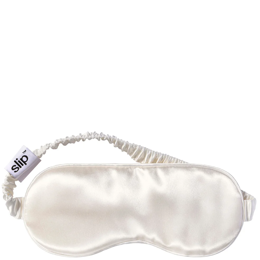 Slip Silk Sleep Mask - White Image 1