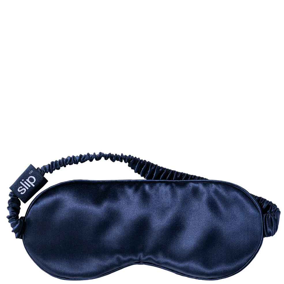 Slip Silk Sleep Mask - Navy Image 1