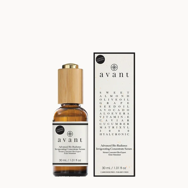 Avant Skincare Limited Edition Advanced Bio Radiance Invigorating Concentrate Serum 30ml