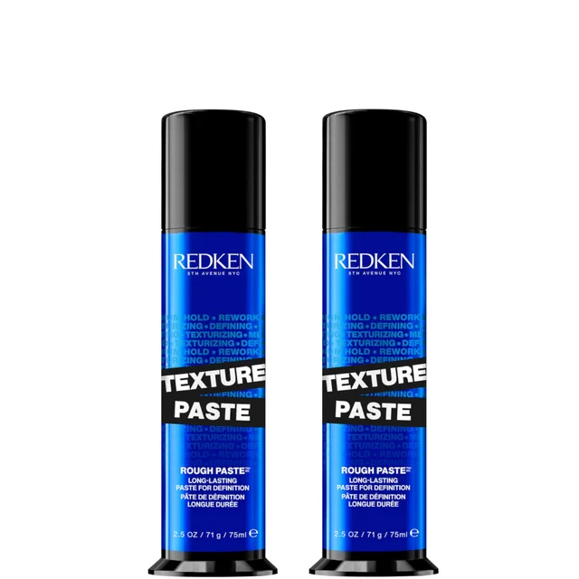 Redken Texture Paste Long-Lasting Hair Paste for Definition 2 x 75ml