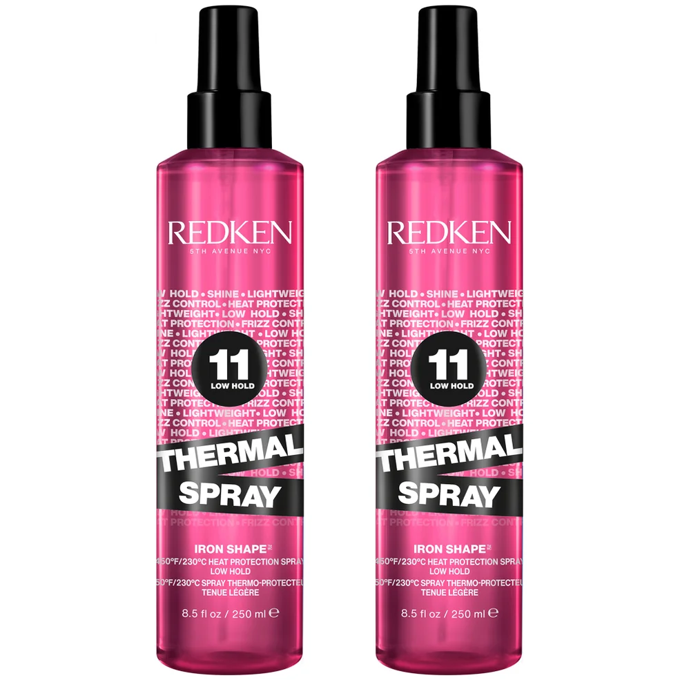 Redken Thermal Spray Hair Heat Protection Spray 2 x 250ml Image 1