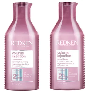 Redken Volume Injection Conditioner Duo (2 x 300ml) - undefined undefined