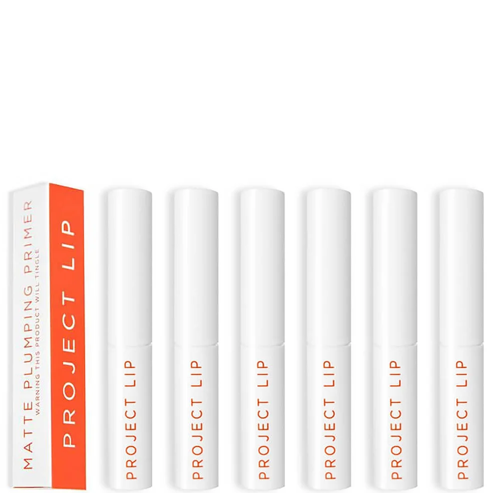 Project Lip Matte Plumping Primer 6 Pack (Worth £78.00) Image 1