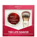 Men Rock The Life Shaver (Black Pomegranate Shave Cream, The Brush) (Worth £29.45)