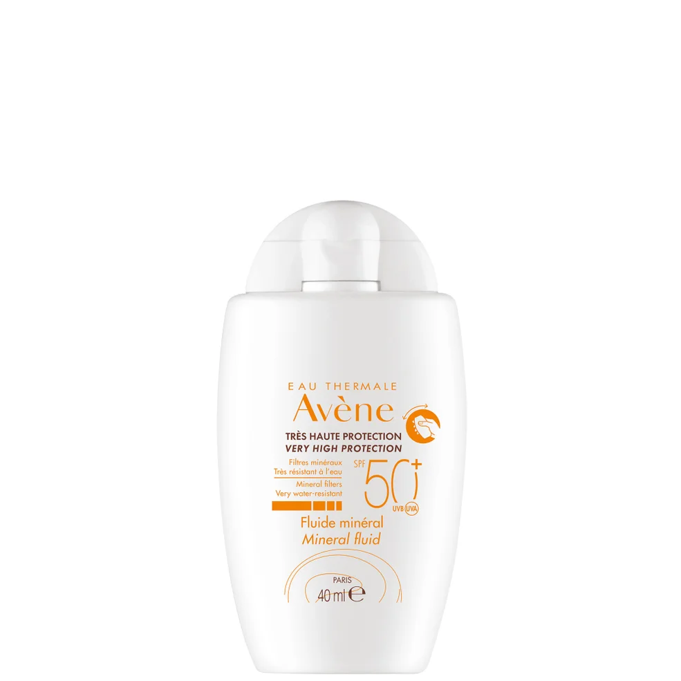 Avène Very High Protection Mineral Fluid SPF50+ Sun Cream for Intolerant Skin 40ml Image 1