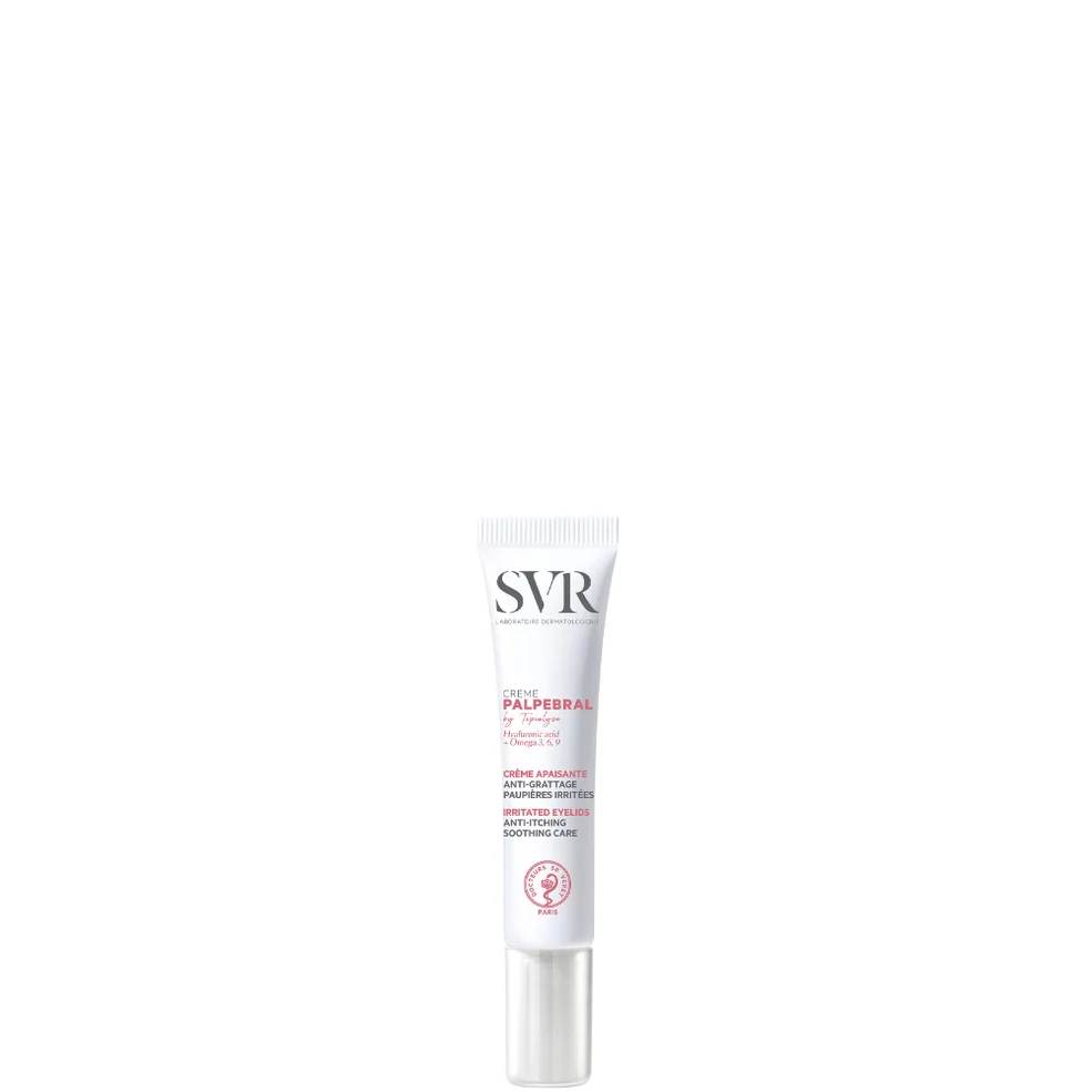 SVR PALPEBRAL Ultra-Soothing Eczema Eye Cream for Dry, Hypersensitive, Itchy, Flaky Eyelids Prone to Irritation, 15ml Image 1