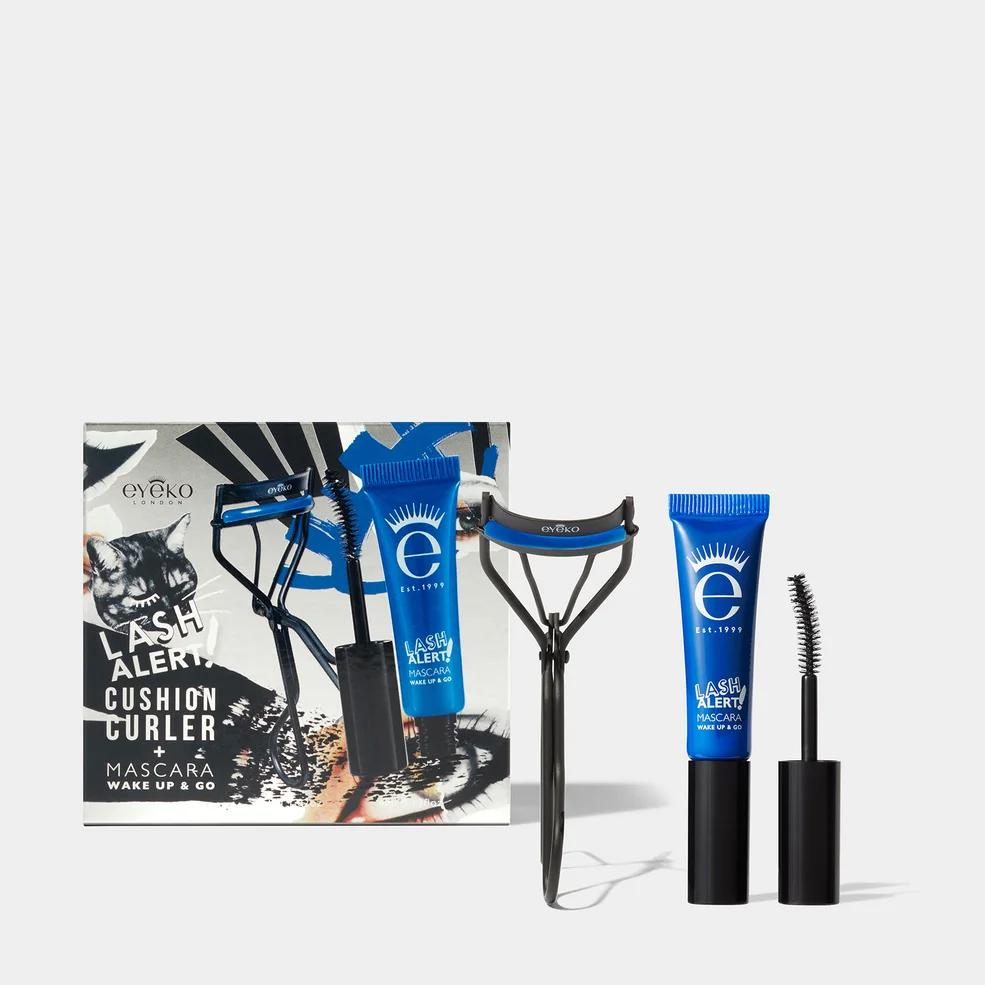 Eyeko Lash Alert Cushion Curler and Mascara Set Image 1