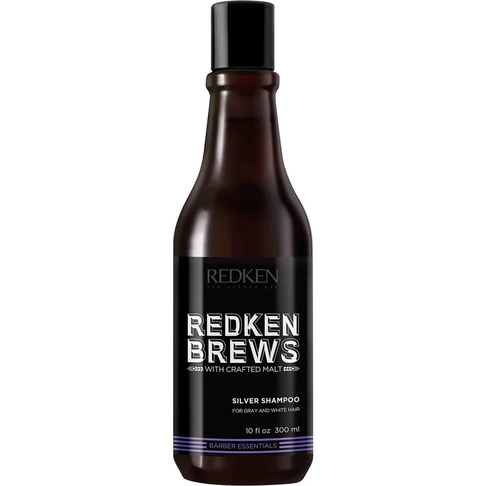 Redken Brews Men's Silver Shampoo 300ml Image 1