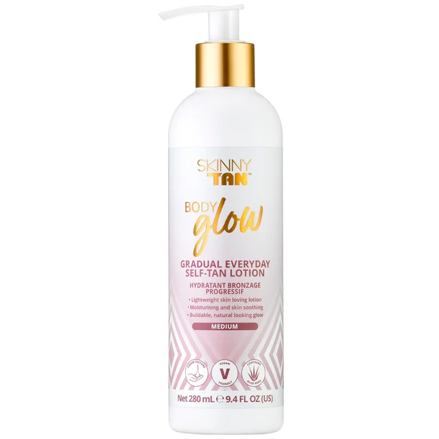 Body Glow by SKINNY TAN Medium Lotion 280ml
