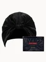 SILKE Hair Wrap Bonnet - The Eva - Black