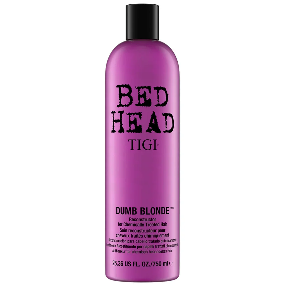 TIGI Bed Head Dumb Blonde Reconstructor for Blonde Coloured and Chemically Treated Hair 750ml Image 1