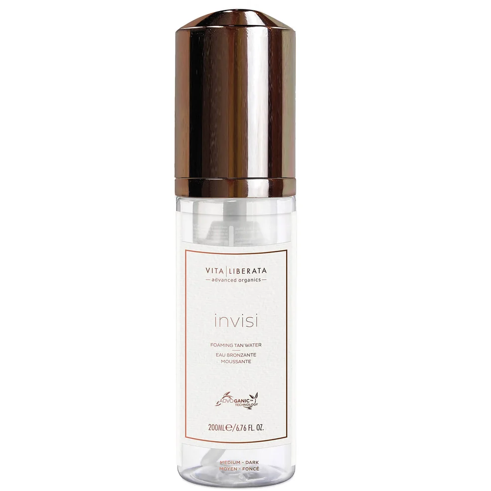 Vita Liberata Invisi Foaming Tan Water - Medium/Dark 200ml Image 1