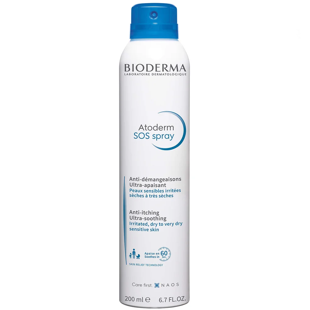 Bioderma Atoderm Anti-Itching and Ultra-Soothing Spray Very Dry Skin 200ml Image 1
