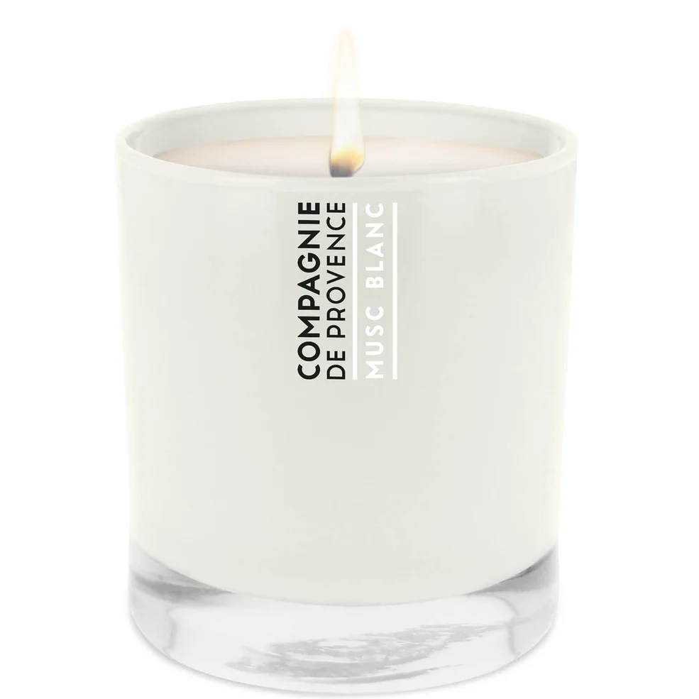 Compagnie de Provence White Musk Scented Candle 260g Image 1