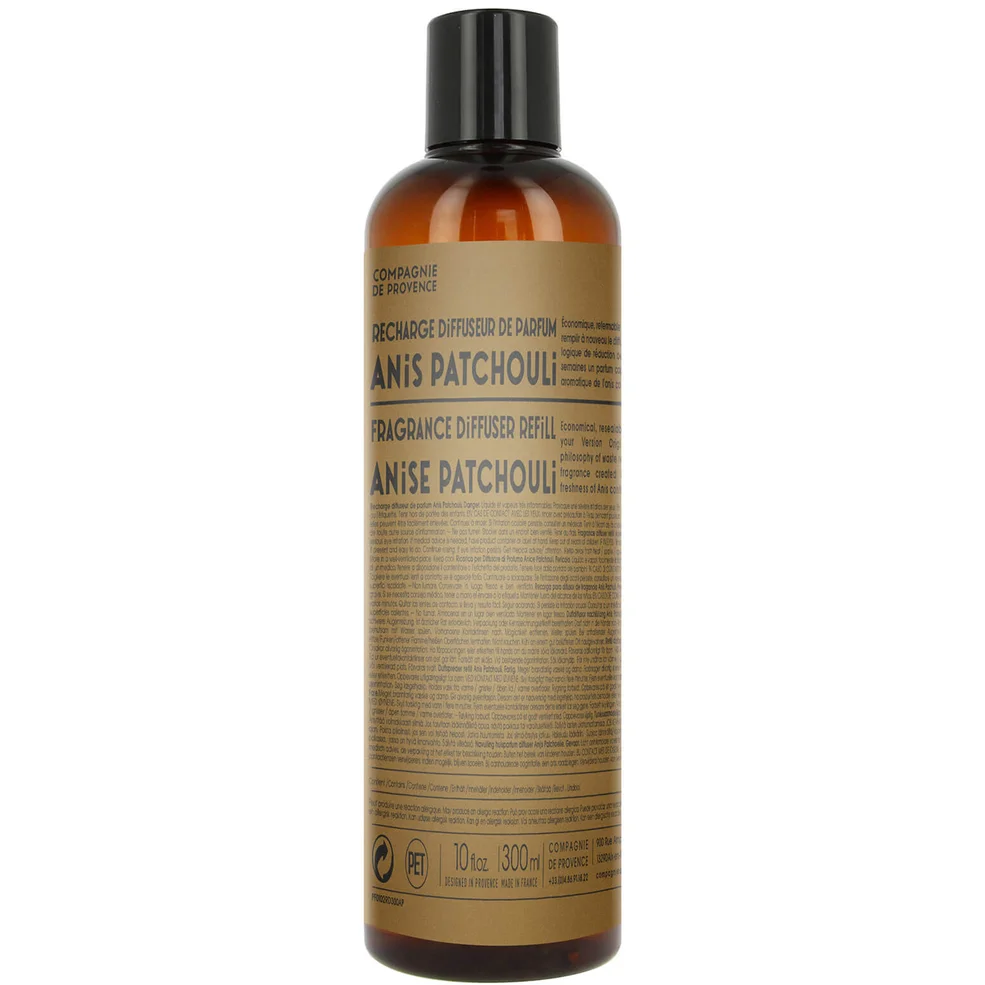 Compagnie de Provence Anise Patchouli Fragrance Diffuser Refill 300ml Image 1