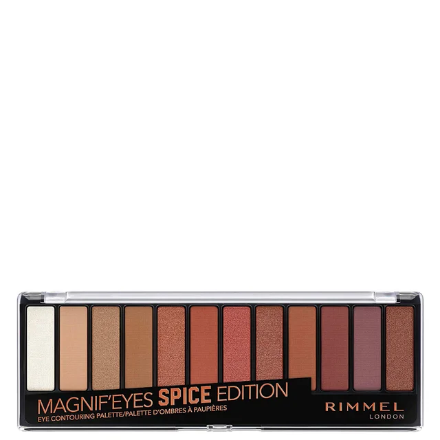 Rimmel London - Rimmel London Magnif'Eyes 12 Pan Eyeshadow Palette - #005 Spice
