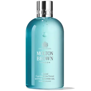 Molton Brown Coastal Cypress and Sea Fennel Bath and Shower Gel 300ml - undefined undefined