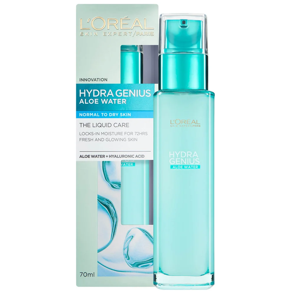 L'Oréal Paris Hydra Genius Liquid Care Moisturiser Normal Dry Skin 70ml Image 1