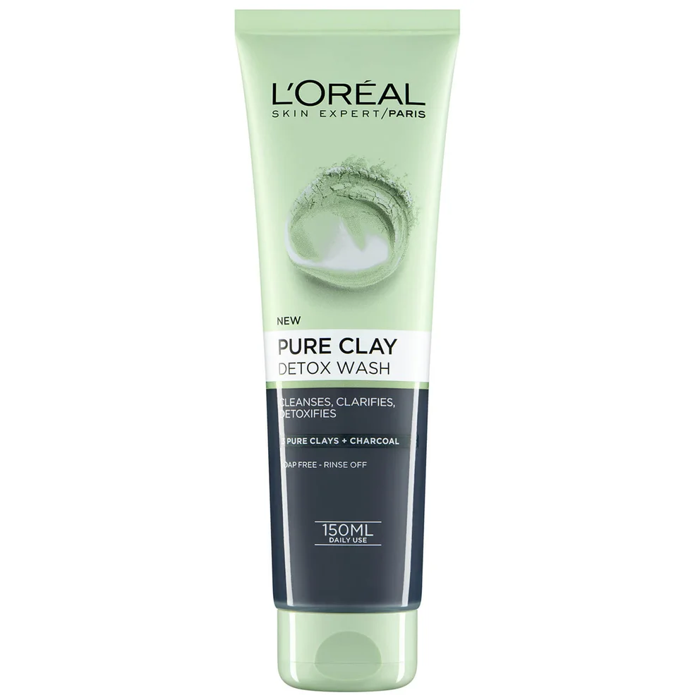 L'Oréal Paris Pure Clay Detox Foam Wash 150ml Image 1