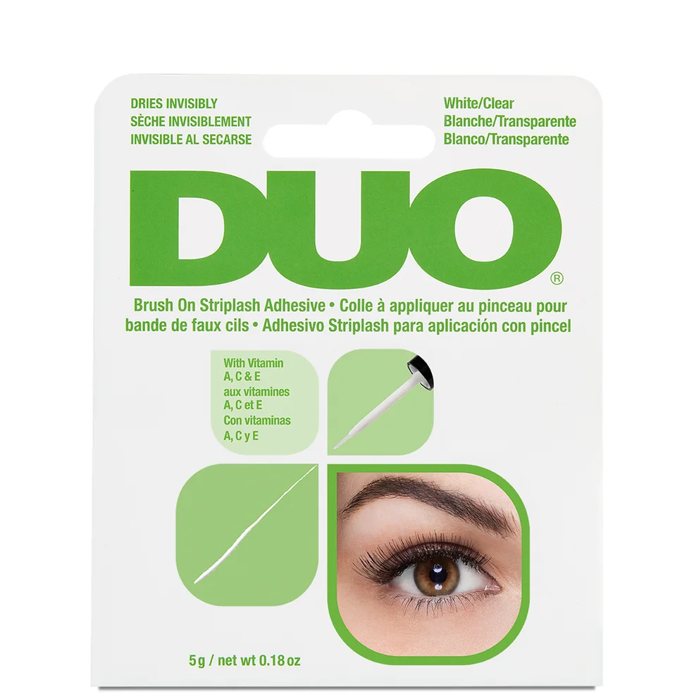 Duo Brush On Striplash Adhesive - White/Clear (5g) Image 1
