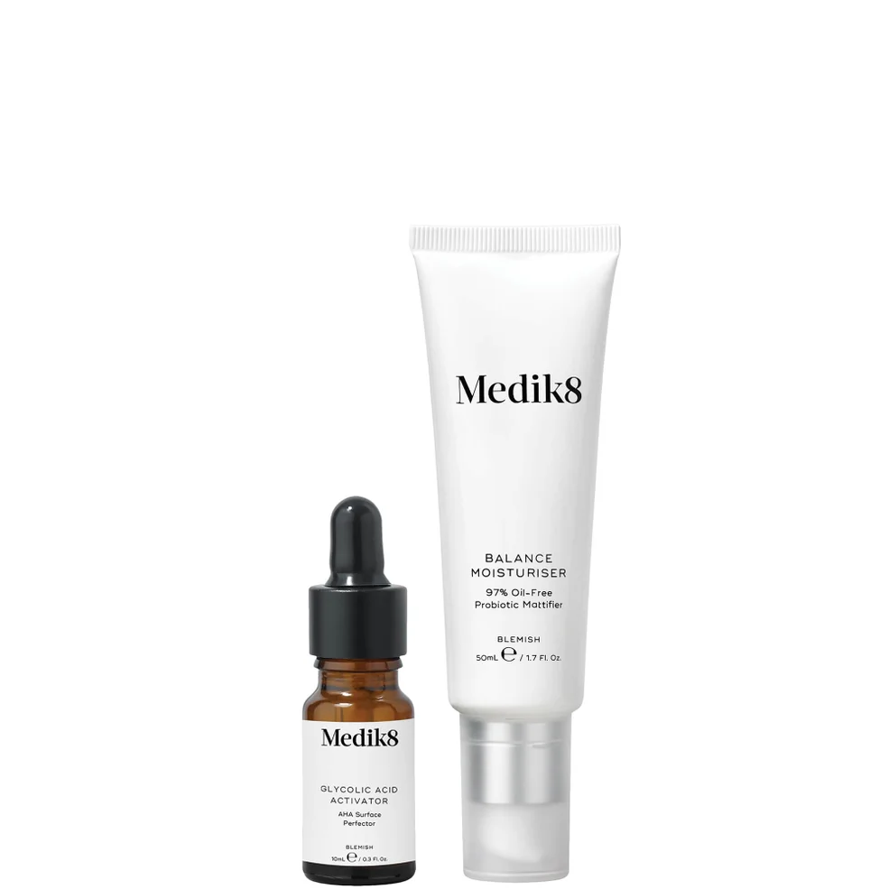 Medik8 Balance Moisturiser with Glycolic Acid Activator 50ml Image 1