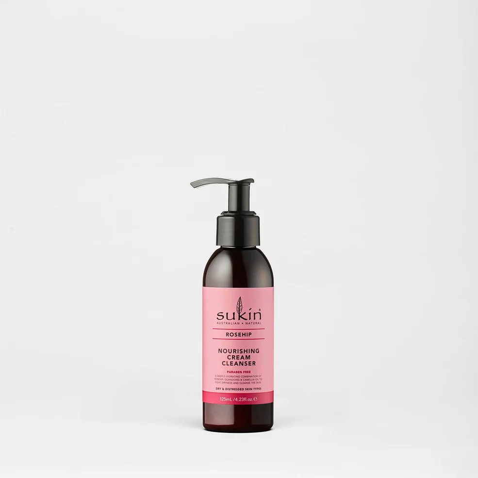 Sukin Rosehip Nourishing Cream Cleanser 125ml Image 1
