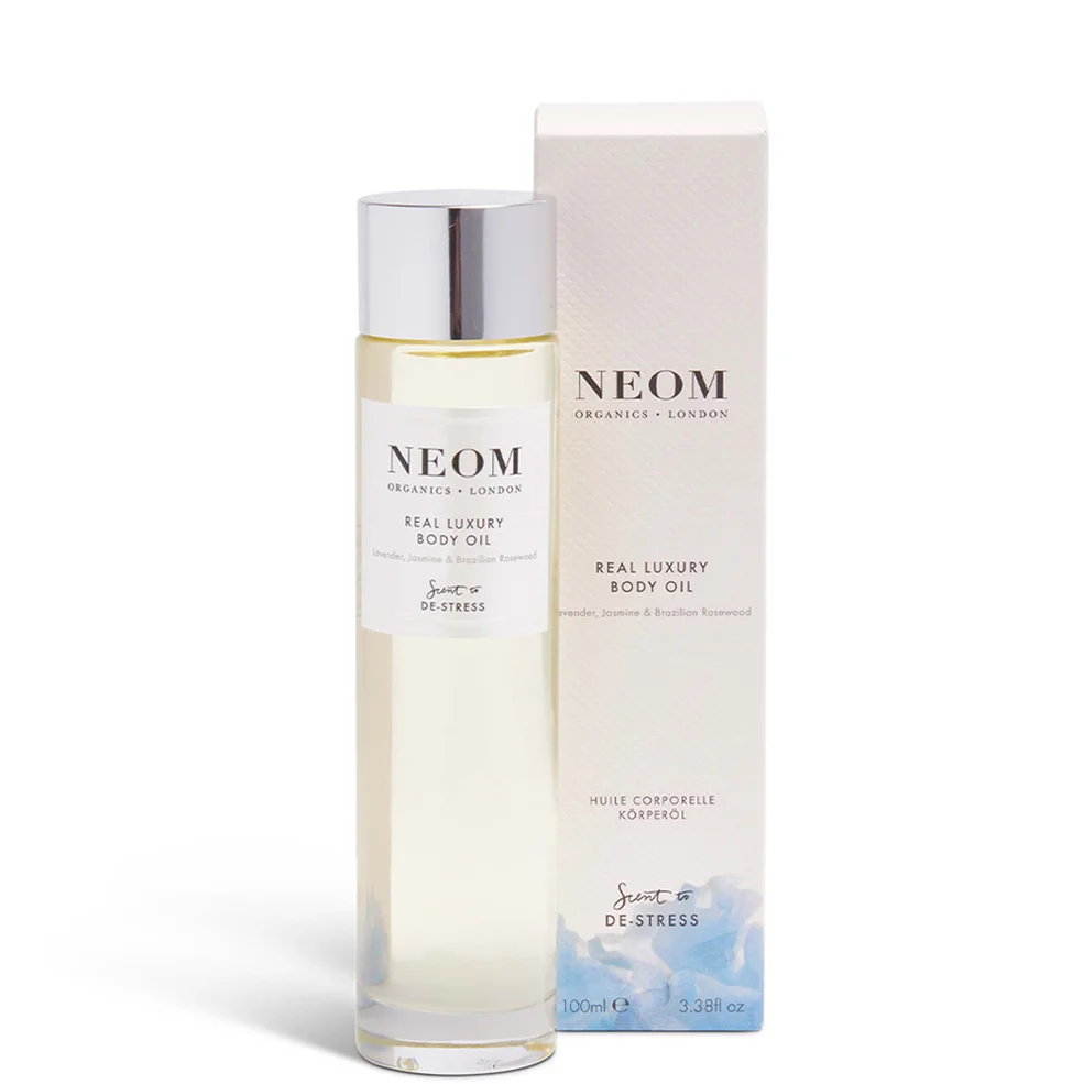 NEOM Wellbeing Real Luxury De-Stress Body Oil 100ml Image 1