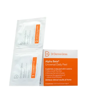 Dr Dennis Gross Skincare Alpha Beta Universal Daily Peel Pads (Pack of 5) - Option 5 Treatments