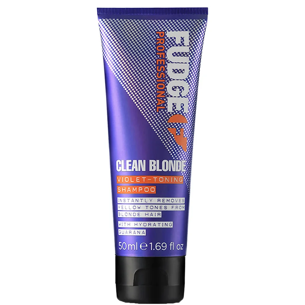 Fudge Clean Blonde Shampoo 50ml Image 1