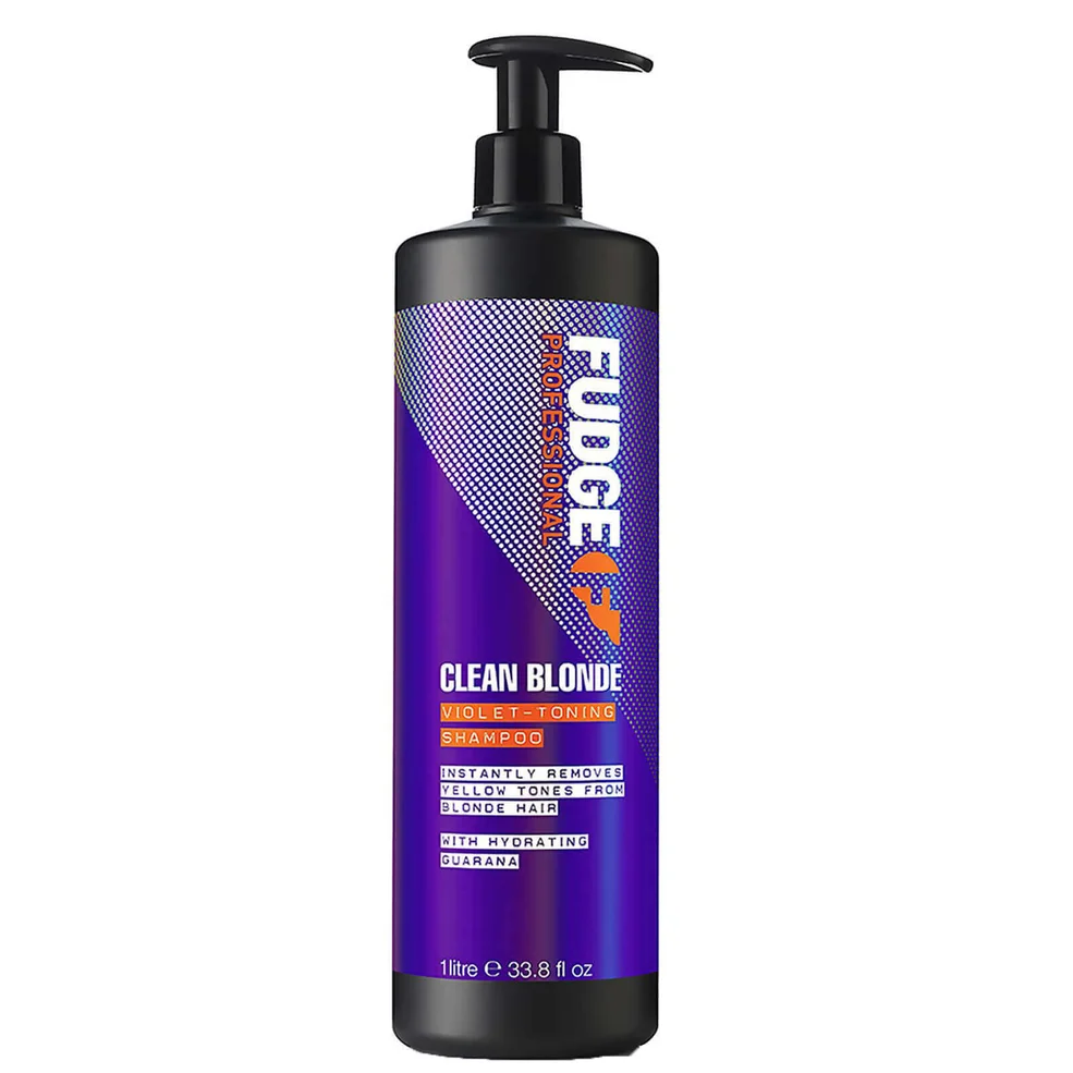 Fudge Clean Blonde Shampoo 1000ml Image 1